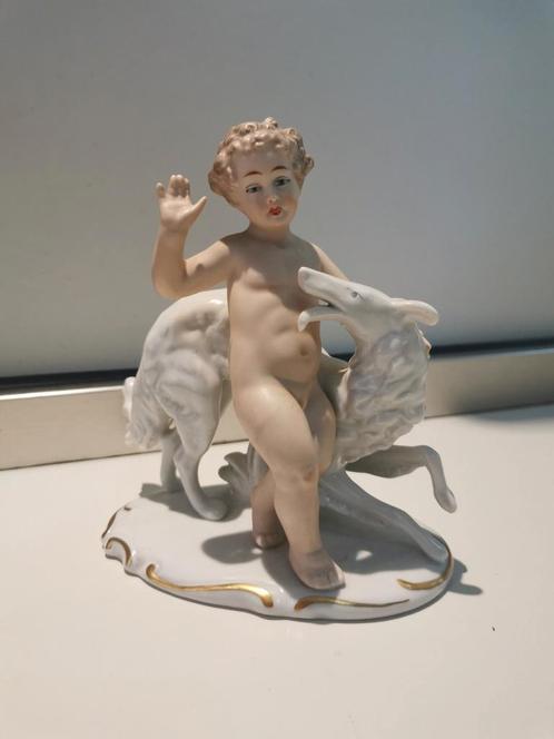 Wallendorf 1764 porselein beeld jaren 60, Antiquités & Art, Art | Objets design, Enlèvement ou Envoi