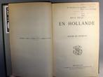 Livre régional touristique français sur l'Hollande. 1892.