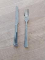 34 Vorken en messen, Ophalen of Verzenden, Zo goed als nieuw, Inox of Chroom, Los bestek