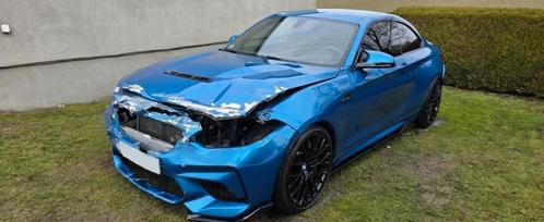BMW M2 Competition | DKG | 410 PK! | Adaptive Led | Vol!, Auto diversen, Ongevalwagen, Automaat, Benzine, Blauw