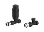 Radiatorconnect Thermostatische Kraan Recht 15 mm Zwart, Verzenden, Radiator, Nieuw, Info@radiatorconnect.com