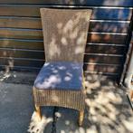 Avanti eetkamerstoelen van rotan, Huis en Inrichting, Stoelen, Ophalen, Gebruikt, Grijs