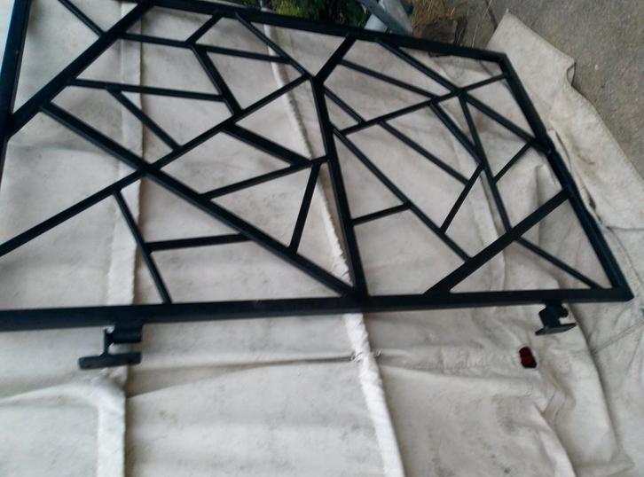 Prachtig unieke metalen tuinpoort, Tuin en Terras, Tuinpoorten, Nieuw, Draaipoort, Staal, 150 tot 200 cm, 100 tot 150 cm, Ophalen