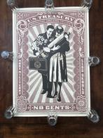 Proud parents - Obey - Shepard Fairey - signed, Antiek en Kunst, Kunst | Litho's en Zeefdrukken, Ophalen of Verzenden