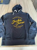 Donkerblauwe hoodie Jack & Jones maat xl, Comme neuf, Bleu, Taille 56/58 (XL), Enlèvement ou Envoi