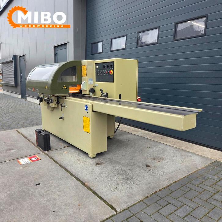 SCM 4 Zijdige schaafmachine vierzijdig Inclusief tersakoppen, Bricolage & Construction, Raboteuses, Comme neuf, Enlèvement ou Envoi