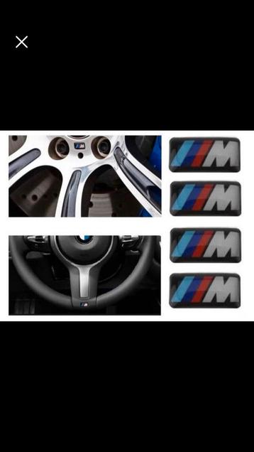 Bmw sticker M pour jantes
