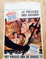 Le procès des doges "Michèle Morgan "1963, Zo goed als nieuw, Rechthoekig Staand, Film en Tv