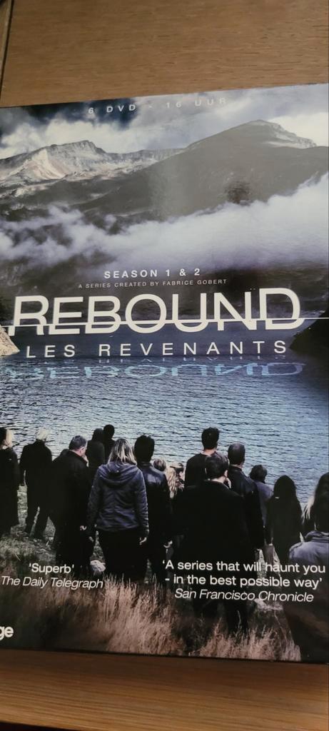Rebound Seizoen 1 en seizoen 2, Cd's en Dvd's, Dvd's | Science Fiction en Fantasy, Zo goed als nieuw, Fantasy, Vanaf 16 jaar, Verzenden