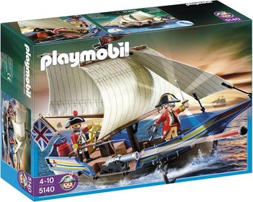 Playmobil Britse kanonneerboot beschikbaar voor biedingen