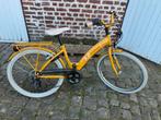 Bikefun Patchwork - maat 24 - mosterdgeel, Fietsen en Brommers, Ophalen, Zo goed als nieuw, Minder dan 16 inch, BikeFun Kids (BFK)