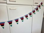 Drapeau crocheté aux couleurs olympiques, Enlèvement ou Envoi, Neuf