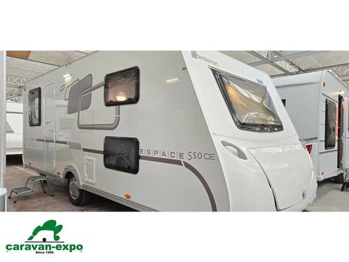 Sterckeman Espace 550CP (bj 2014), Caravans en Kamperen, Caravans, Bedrijf, tot en met 6, 1250 - 1500 kg, Sterckeman, 5 tot 6 meter