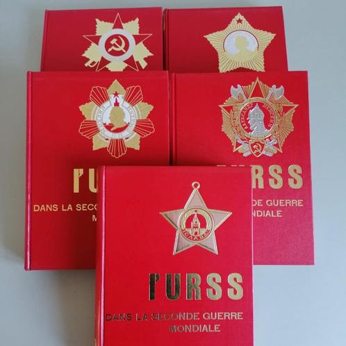 L’URSS dans la seconde guerre mondiale - 5 volumes, Boeken, Oorlog en Militair, Gelezen, Algemeen, Tweede Wereldoorlog, Ophalen