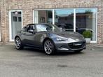 Mazda MX-5 2.0 ND RF SKYCRUISE / Automaat / 98000km / 12m wb, Autos, Mazda, Cuir, Argent ou Gris, Entreprise, Noir