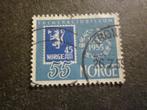 Noorwegen/Norvège 1955 Mi 392(o) Gestempeld/Oblitéré, Postzegels en Munten, Postzegels | Europa | Scandinavië, Verzenden, Noorwegen
