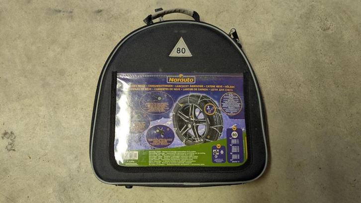 Sneeuwkettingen Norauto 80 9mm, Auto diversen, Sneeuwkettingen, Ophalen of Verzenden