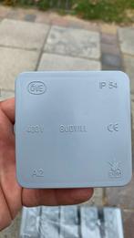 9x Budvill opbouw aftakdoos IP54 75x75x40, Doe-het-zelf en Bouw, Ophalen, Nieuw