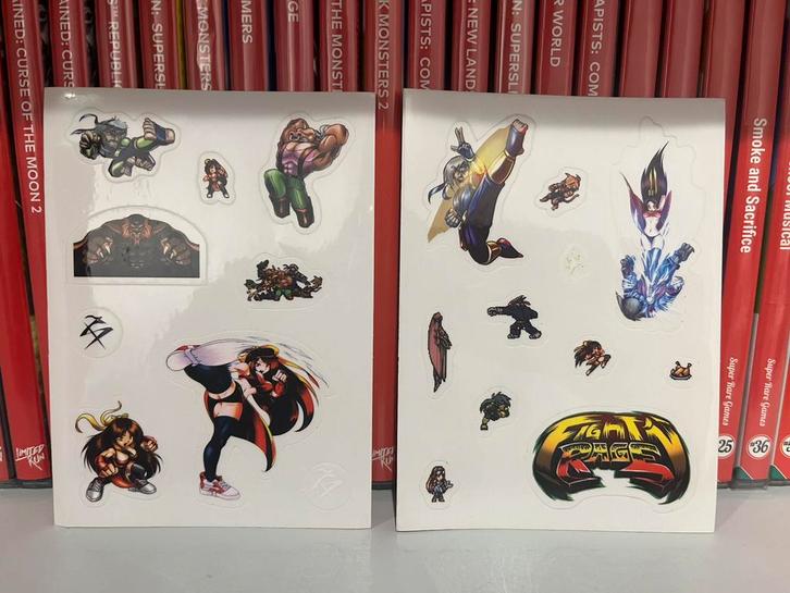 Fight 'N Rage - Stickers (Nintendo Switch) - Limited Run, Games en Spelcomputers, Games | Nintendo Switch, Nieuw, Ophalen of Verzenden