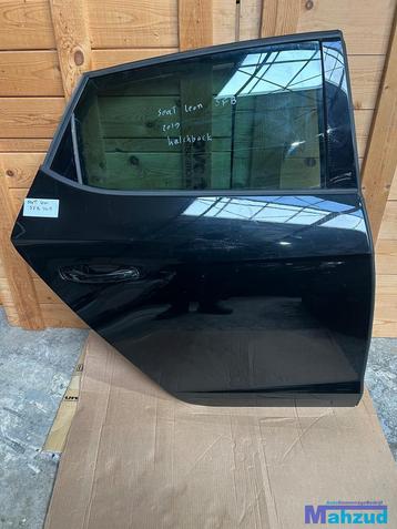 SEAT LEON 5FB Zwart rechts achter deur portier 2012-2020 beschikbaar voor biedingen