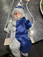 Clown op schommel, Antiek en Kunst, Curiosa en Brocante, Ophalen