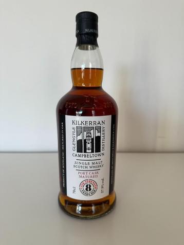 Kilkerran 8 cask strength - Batch 7 beschikbaar voor biedingen