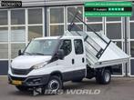 Iveco Daily 70C18 3 zijdige Meiller Kipper Dubbel Cabine Tre, Auto's, USB, Euro 6, 4 cilinders, Iveco