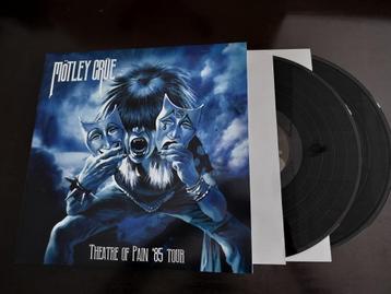 MOTLEY CRUE - THEATRE OF PAIN '85 tour - 2 lp black clear vi beschikbaar voor biedingen