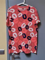T-Shirt maat 46 - HEMA, Kleding | Dames, Oranje, Ophalen of Verzenden, Zo goed als nieuw, Korte mouw