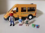 PLaymobil schoolbus - compleet, Kinderen en Baby's, Speelgoed | Playmobil, Complete set, Zo goed als nieuw, Verzenden