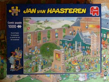 Puzzel VAN HAASTEREN - De kunstmarkt - 1000 stukjes beschikbaar voor biedingen