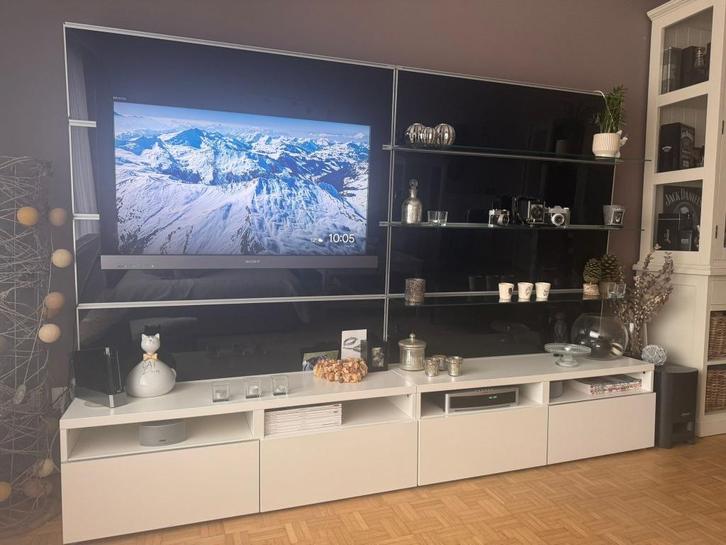 Tv meubel/wandkast Ikea Bestä, Huis en Inrichting, Kasten |Televisiemeubels, Zo goed als nieuw, 150 tot 200 cm, 200 cm of meer