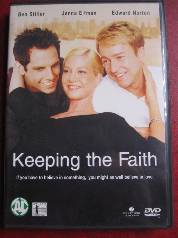 Keeping the Faith (2000), Cd's en Dvd's, Dvd's | Komedie, Zo goed als nieuw, Romantische komedie, Alle leeftijden, Ophalen of Verzenden