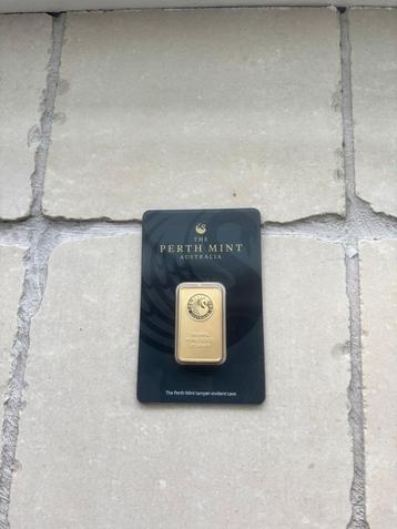 The perth mint 20 gram goudbaar  beschikbaar voor biedingen