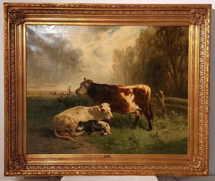 Peinture ancienne : Henry Schouten, Antiquités & Art, Art | Peinture | Classique, Enlèvement