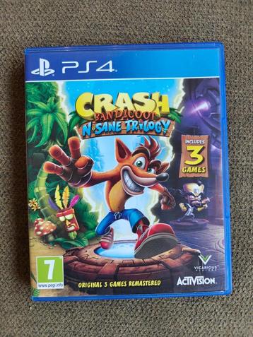 Crash Bandicoot N. Sane Trilogy op PS4 beschikbaar voor biedingen