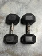 Dumbells 2x 18 KG Focus Fitness, Sport en Fitness, Fitnessmaterialen, Ophalen, Zo goed als nieuw