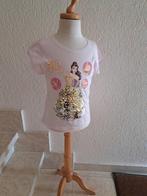 Disney Princess t-shirt Belle 7/8 jaar, Kinderen en Baby's, Kinderkleding | Maat 122, Disney, Meisje, Ophalen of Verzenden, Zo goed als nieuw