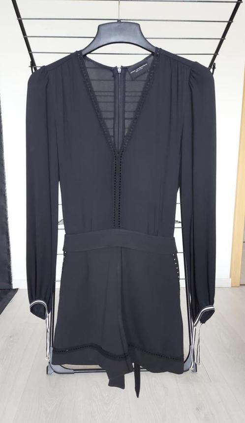 Atos Lombardini – Playsuit, Kleding | Dames, Jumpsuits, Zo goed als nieuw, Maat 38/40 (M), Zwart, Ophalen of Verzenden