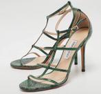 Jimmy Choo Dory Cage green snakeskin sandals, Kleding | Dames, Schoenen, Ophalen, Zo goed als nieuw