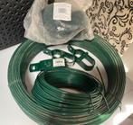 NIEUWE Groene gaasdraad met toebehoren!!, Jardin & Terrasse, Gaze & Fils, Enlèvement