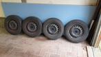 Stalen GM/Opel velgen met winterbanden, Auto-onderdelen, Ophalen, Gebruikt, 13 inch, Banden en Velgen