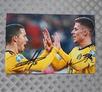 Gesigneerd foto Eden en Thorgan Hazard, Verzamelen, Sportartikelen en Voetbal, Ophalen of Verzenden, Nieuw