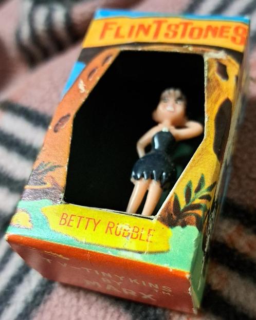 Flintstones Betty Rubble 1961 by Marx, Verzamelen, Poppetjes en Figuurtjes, Nieuw, Ophalen of Verzenden