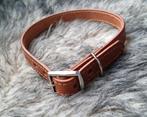 Mooie handgemaakte nieuwe lederen halsband, Dieren en Toebehoren, Ophalen of Verzenden, Handgemaakt, Nieuw