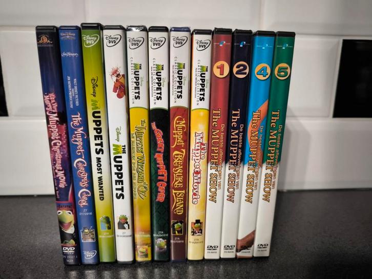 Mooie nieuwe Disney dvd collectie van de Muppets, Cd's en Dvd's, Dvd's | Tv en Series, Zo goed als nieuw, Ophalen of Verzenden