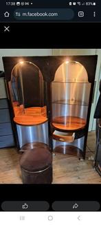 Vintage kaptafel van cilyndrisch bont uit de jaren 70, Ophalen