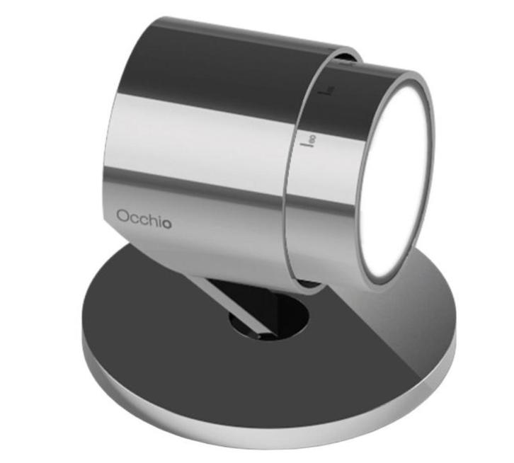 Occhio Lui 3d Basso Zoom vloerlamp / Tafelspot, Huis en Inrichting, Lampen | Vloerlampen, Nieuw, Minder dan 100 cm, Glas, Metaal