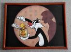 Tweety & Sylvester poster, Verzamelen, Ophalen of Verzenden, Overige figuren, Zo goed als nieuw, Plaatje of Poster