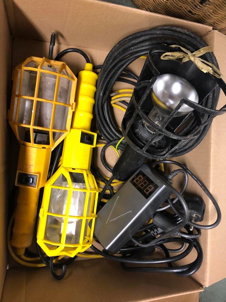 Verlichting allerhande verbouwing en recuperatie, Doe-het-zelf en Bouw, Bouwverlichting, Zo goed als nieuw, Ophalen of Verzenden